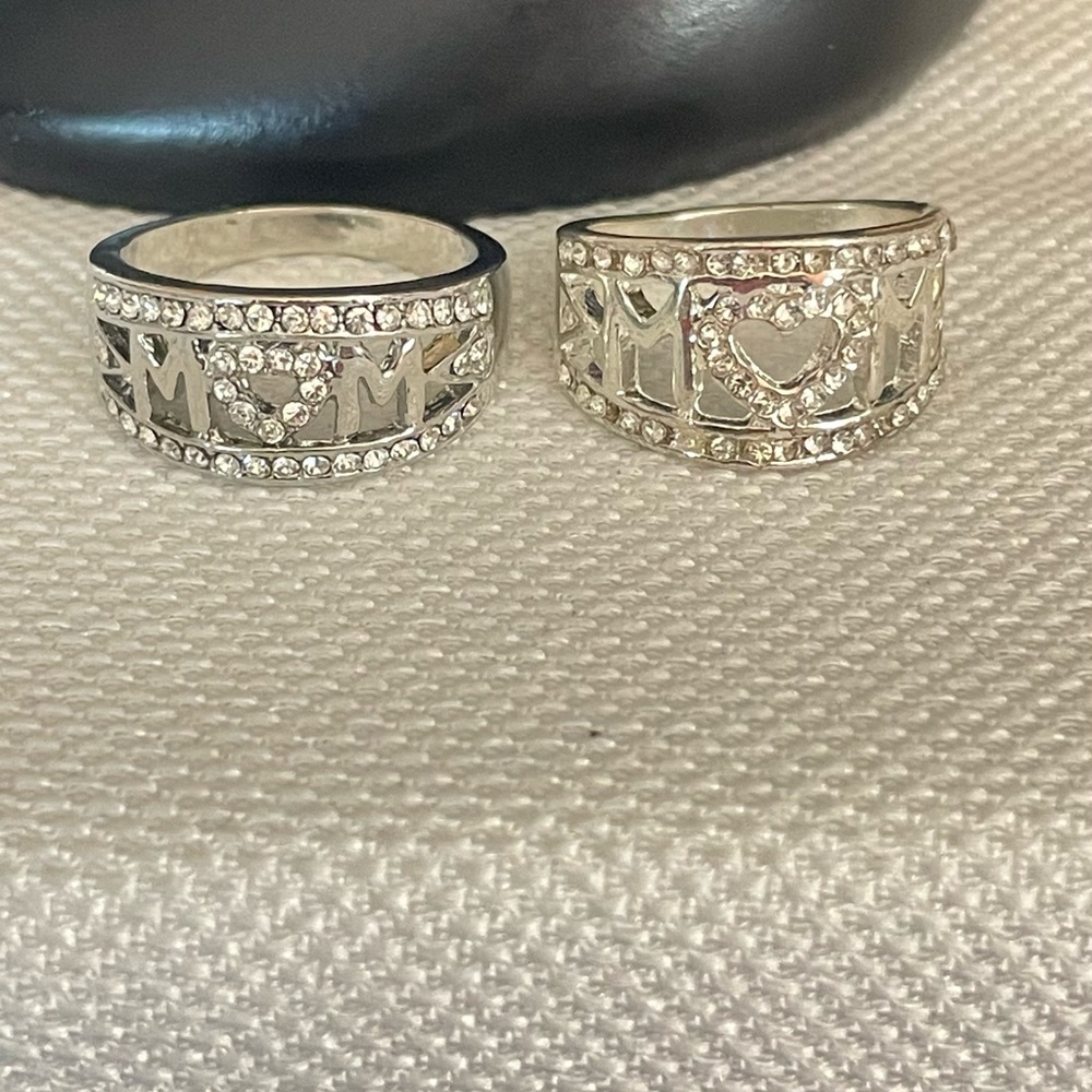 🦋🦋MOM SILVER RINGS - Picture 5 of 6